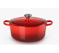 Le Creuset Cocotte Signature ronde 26 cm Fonte émaillée 5,3 L Cerise