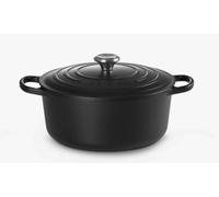 Cocotte Rond 30 cm Le Creuset Signature Fonte 21177300000430 Noir Mat