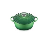 Le Creuset Cocotte ronde Signature en fonte émaillée avec couvercle 20 cm 2,4 L Bamboo