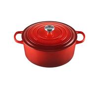 Cocotte Rond 30 cm Le Creuset Signature Fonte 21177300602430 Cerise