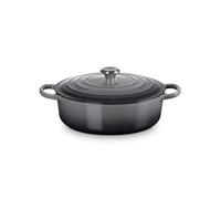 LE CREUSET Cocotte ronde basse en fonte émaillée 30 cm Cerise