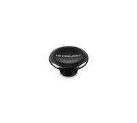 Le Creuset Signature Grand bouton Nickel noir