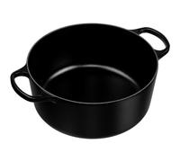 Le Creuset Signature Plat à rôtir rond 28cm noir mat