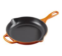 LE CREUSET Signature Poêle ronde en fonte, diamètre 23 cm - Orange volcanique