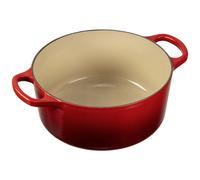 Le Creuset Signature Roaster rond 22cm cerise