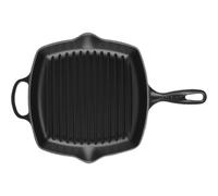 Le Creuset Skillet carré en fonte émaillée noir satiné - 26 cm