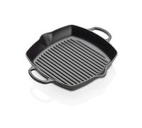 Le Creuset Grille carrée Signature en fonte 30 cm noir mat