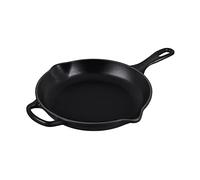 LE CREUSET Skillet Signature en Fonte Émaillée, Rond, 23 cm, 1,93 kg, Noir Mat, 20182230000422