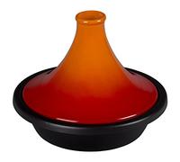 Le Creuset Tajine en Fonte Émaillée, Ronde, 27 cm, Volcanique, 25138270900422