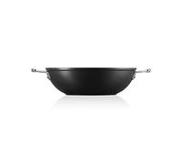 Wok 28 cm Le Creuset Aluminium antiadhésif 51105280010502 Noir