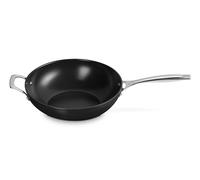 Wok 30 cm Le Creuset Aluminium avec revêtement céramique anti-adhérent 51318300010298 Noir