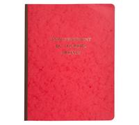 LE DAUPHIN Piqûre 320X240 Courrier arrivée 80 pages - Rouge