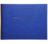 Le Dauphin - Réf. 310D - 1 REGISTRE DU PERSONNEL SALARIÉ ET STAGIAIRE - Couverture souple en carte lustrée - Format horizontal - Dimensions 24 x 32 cm - 52 pages - Coloris : bleu