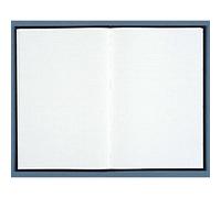 Le Dauphin - Réf. 955D - 1 Registre - Dimensions 39 X25,5 cm - imprimé quadrillé 5x5 - petits carreaux - papier intérieur 90 grammes - 496 pages - couverture rigide recouverte d'une toile noire