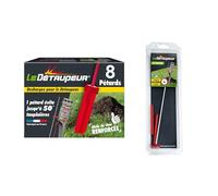 LE DETAUPEUR 8 Recharges Anti Taupes & 2 Tiges + 1 Palpeur | Fonctionne Uniquement Avec Le Kit Complet DETAUPEUR - Utilisable Sous La Pluie & En Toute Sécurité - SAVRECHARG8