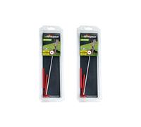 LE DETAUPEUR Kit 4 Tiges + 2 Palpeurs - Pour Piège Anti Taupes & Campagnols - Fonctionne Uniquement Avec Le Kit Complet DETAUPEUR - Utilisable Sous La Pluie & En Toute Sécurité KITSAVX2