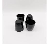 Le Gigogne - Noir brillant - Verre 9cl - (Lot de 4)