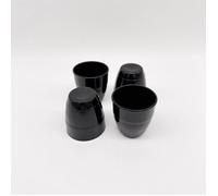 Le Gigogne - Noir brillant - Verre 9cl - (Lot de 4)