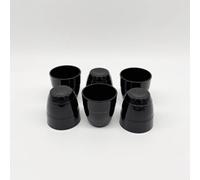 Le Gigogne - Noir brillant - Verre 9cl - (Lot de 6)