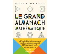 Le Grand Almanach mathématique: Prix Tangente du Livre 2026
