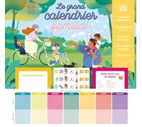 Le grand calendrier familial 2026/2027 - - Lilidoll - Fleurus - Calendrier