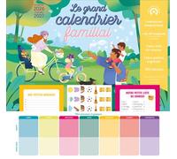 Le grand calendrier familial 2026/2027 - - Lilidoll - Fleurus - Calendrier