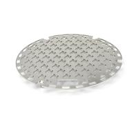 Insert de gril en acier inoxydable pour le gril à plaque de feu Grillrost.com avec trou de feu de 35cm avec brûlage des flammes