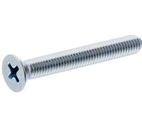 Le groupe Hillman 101085 10-61 cm X 2-1/5,1 cm à tête plate Phillips machine à vis, 100-Pack