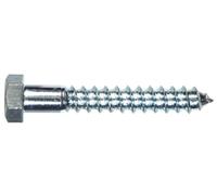 Le groupe Hillman 230042 hexagonale NI VIS, 5/40,6 cm X 1-1/10,2 cm, Zinc, 100-Pack