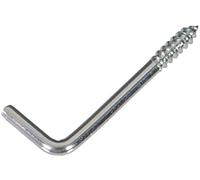 Le groupe Hillman 320495 .106 X 1-3/20,3 cm Zingué carré Bend Crochet 100-Pack