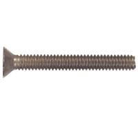 Le groupe Hillman 44110 8-32 x 2-1/5,1 cm à tête plate Phillips machine à vis en acier inoxydable, 15-pack