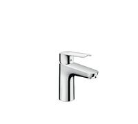 Le hansGrohe - Logis E 100 CoolStart au design moderne est un robinet de Lavabo EcoSmart qui s'adapte à toutes les salles de Bains.