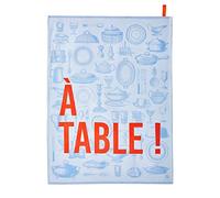 LE JACQUARD FRANCAIS - Torchon - A TABLE Eau