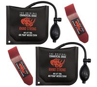 Le kit de nivellement professionnel Rhino Strong Air Wedge Bag 2.0 de qualité commerciale et sac à cale pour outils d'alignement dans la taille moyenne populaire (lot de 2).
