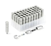 Le laiton premium: la buse de tuyau de brume de patio est en laiton, trous en acier inoxydable, résistant aux fuites, solide et durable, jamais rouille. Idéal pour un Double-section spray head 0.15mm