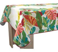 Le Linge de Jules Nappe Anti-Taches Acapulco - Rectangle 150 x 350 cm, Multicolore Imprimée