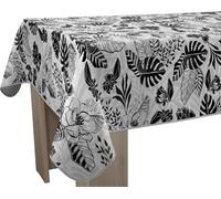 Le Linge de Jules Nappe Anti-Taches Alba - Rectangle 150 x 300 cm, Imprimé Tropical