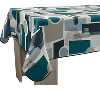 Le Linge de Jules Nappe Anti-Taches Toronto - Rectangle 150 x 200 cm, Imprimé avec Motif Subtil
