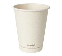 Le lot de 50 gobelets en bagasse SWEET 24 uni