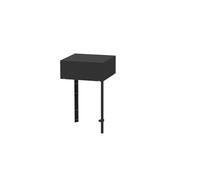 LE MARQUIER Angle Noir pour Cuisine Jardin et extérieur | Acier électrozingué