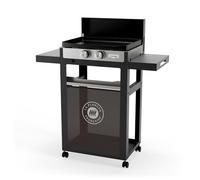 LE MARQUIER La Plancha Francaise Gaz 250 Duo Edition (Chariot Et Couvercle Inclus)