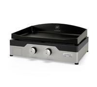 Plancha gaz 5400w plaque fonte émaillée 60x40cm - Le Marquier - PLSA260D - signature allure 260 duo