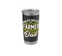 Le meilleur fermier du monde, Better Dad Funny Agriculture Gobelet isotherme en acier inoxydable double paroi