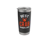 Le meilleur grand-père crabe de tous les temps Gobelet isotherme en acier inoxydable double paroi