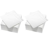 LE NAPPAGE ARTS DE LA TABLE 100 Serviettes en ouate 2 Plis 33x32 Blanc FSC (Lot de 2)