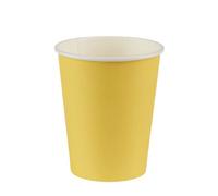 LE NAPPAGE ARTS DE LA TABLE 20 gobelets en carton 20 cl 100% Nature Jaune Canari