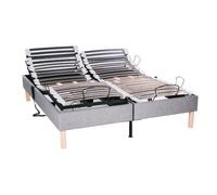 Le Nuit Paisible Duo - Sans matelas, Sans tête de lit, Tissu, 2x80x200
