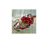 LE PAIN Coffret cloche Moule à pain Les Secrets d´Emile HENRY ROUGE Grand cru