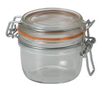 LE PARFAIT 1978006 Lot de 6 terrines en verre - 125g - D 100 - Transparent