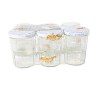 LE PARFAIT 1978009 Lot de 6 confituriers en verre - 385g - Transparent
